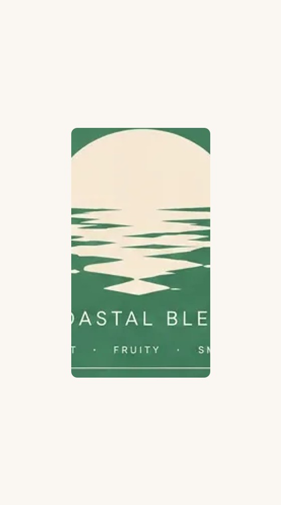 Coastal Blend label
